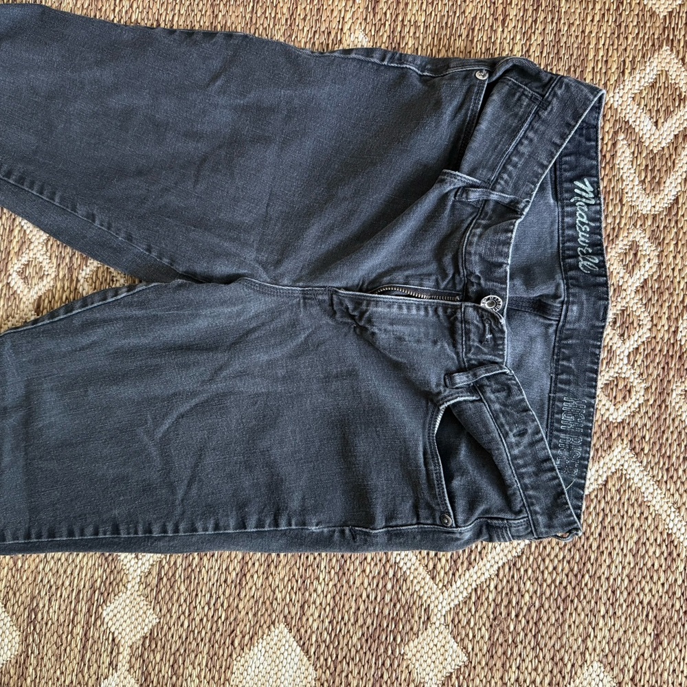 Madewell Black Denim Jeans